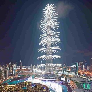 Burj Khalifa Fireworks