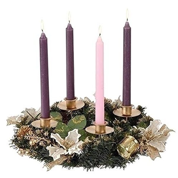 Christmas Wreath with Candles